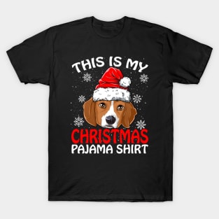 This is my Christmas Pajama Shirt BEAGLE T-Shirt